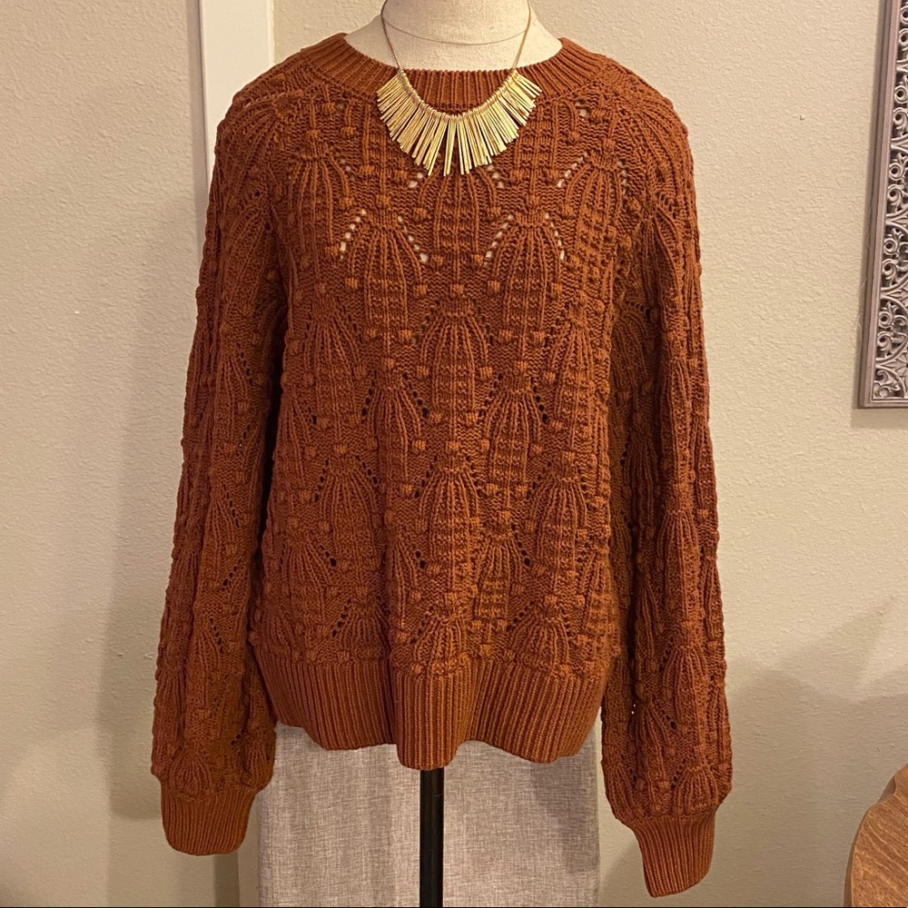Harper Pointelle Sweater